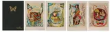 Untitled by Salvador Dalí, PAPILLONS ANCIENNES: FOUR PRINT PORTFOLIO, signed in pencil, lower margins, sold Sep 2005