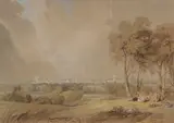 William Alfred Delamotte, St, Watercolor