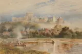 Robert Gallon, Windsor Castle, Watercolor