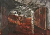 Mubeccel Siber, Intramurus I, Oil on canvas