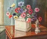 Marguerite Stuber Pearson, Wildflowers in Vase