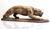 Johannes Dommisse, C.1930, an Art Deco terracotta sculpture