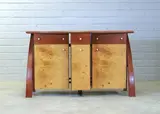 Andrew Varah, Burr maple and thuya wood inlaid sideboard