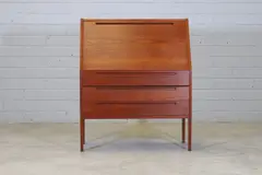 Nils Jonsson, Danish teak bureau, c.1950s