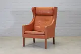 Børge Mogensen, Danish 'Model 2204' wing-back lounge chair