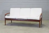 Kai Kristiansen, 1960s, 1962, a 'Model 191' or 'Paper Knife' teak settee
