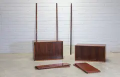 Danish rosewood wall unit by Poul Cadovius, 1960s, sold Jul 2024