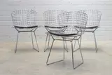Harry Bertoia, Set of four 'Model 420' chairs