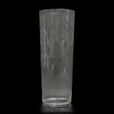 John Hutton, C.1960, an engraved glass vase