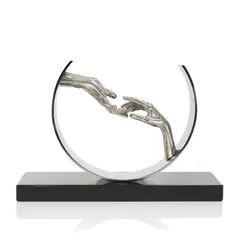 Lorenzo Quinn, 'Finding Love', 2013, white bronze and granite