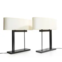Rabih Hage, Pair of 'Biblio' table lamps