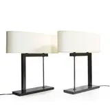Rabih Hage, Pair of 'Biblio' table lamps