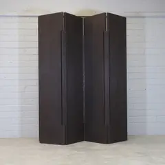Rabih Hage, 'Pivot' screen, composed of four sandblasted oak panels