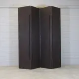 Rabih Hage, 'Pivot' screen, composed of four sandblasted oak panels