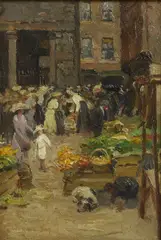 William Cave Day, Untitled, oil on board 22 x 15.5cm