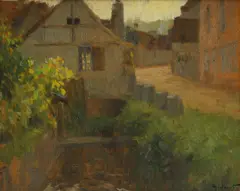 Alexandre Jacob, Untitled, oil on board 22 x 27cm