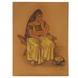 Raúl Anguiano, Mujer sentada
