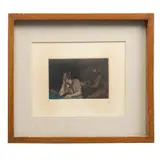 Julio Chico, Personajes, 1983, Grabado al aguafuerte 28 / 30