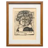 Jose Luis Cuevas, Le Marquis du Sade, 1965, Serigrafía 12 / 20