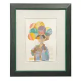 Romeo Tabuena, Niño con globos, Serigrafía 77 / 150