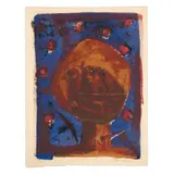 Cabeza con pájaros by Rufino Tamayo, 1958, Litografía 29 / 300, sold Apr 2024