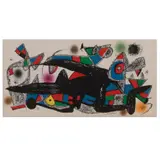 Dinamarca, de la serie Miró escultor by Joan Miró, 1975, Litografía sin número de tiraje, sold Apr 2024