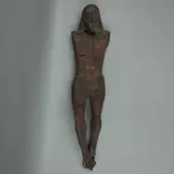 Cristo, PRINCIPIOS DEL SIGLO XX, Talla en madera, acabado entintado