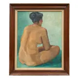 Desnudo by Autor No Identificado, Óleo sobre tela, sold Mar 2024