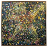 Ricardo de la Torre, Piñata de posada, Óleo sobre tela