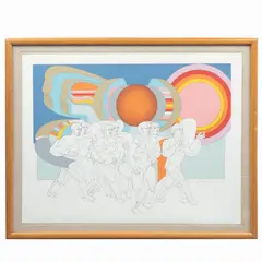 Arnold Belkin, Futuro posible, Serigrafía P.A