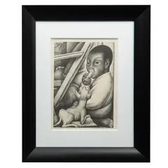 Diego Rivera, Reproducción facsimilar "El Niño del taco", 1932, Impresión Offset