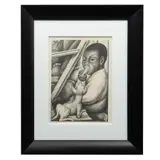 Diego Rivera, Reproducción facsimilar "El Niño del taco", 1932, Impresión Offset