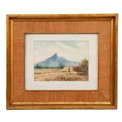 Pico de Orizaba by Velasco Vitali, Acuarela sobre papel, offered Mar 2024