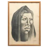 Francisco Dosamantes, Perfil de mujer, Litografía 8 / 13