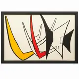 Alexander Calder, Stabiles, para la revista Derrière Le Miroir, 1963, Litografía sin número de tiraje