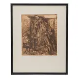 Gilberto Aceves Navarro, (Ciudad de México, 1931 - Ciudad de México, 2, Grabado al aguafuerte 55 / 100