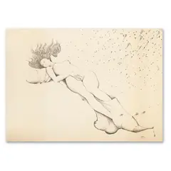 Adrián Tavera, Untitled, 1973, Tinta sobre papel