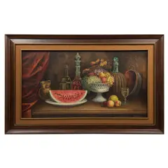 Bodegón by Marina Vergara, Óleo sobre tela, offered Mar 2024