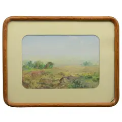Paisaje by Isidro Martínez Colín, Óleo sobre madera, offered Mar 2024
