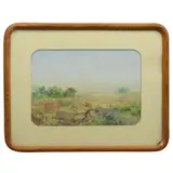 Paisaje by Isidro Martínez Colín, Óleo sobre madera, offered Mar 2024