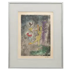 Untitled by Roberto Matta, Grabado al aguafuerte 22 / 100, offered Mar 2024