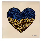 Sam Cox, Doodle for Ukraine, Giclée sobre papel sin número de tiraje
