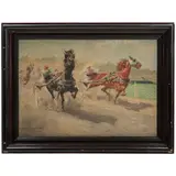 Caballos, SIGLO XX, Óleo sobre tela