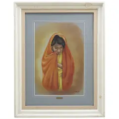 MUJER JOVEN by Francisco Leyva, Lápiz sobre papel, offered Feb 2024