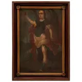 San Rafael Arcángel, MÉXICO, SIGLO XVIII, Óleo sobre tela