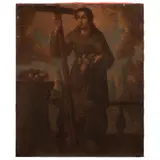 San Diego de Alcalá, MÉXICO, SIGLO XVIII, Óleo sobre tela