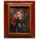 San Antonio de Padua, MÉXICO, FINALES DEL SIGLO XVIII, Óleo sobre tela