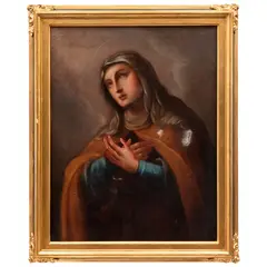 Santa Ana, MÉXICO, PRINCIPIOS DEL SIGLO XIX, Óleo sobre tela