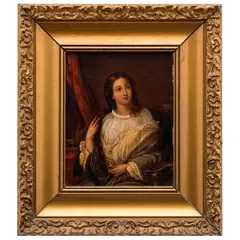 María Magdalena, MÉXICO, PRINCIPIOS DEL SIGLO XIX, Óleo sobre lámina