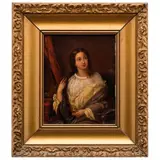 María Magdalena, MÉXICO, PRINCIPIOS DEL SIGLO XIX, Óleo sobre lámina